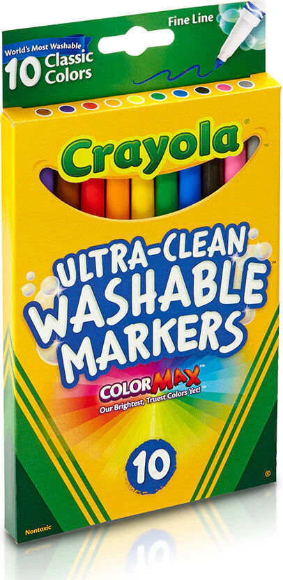10 ct. Ultra-Clean Washable Classic - Fine Line - Color Max Markers - Image 3