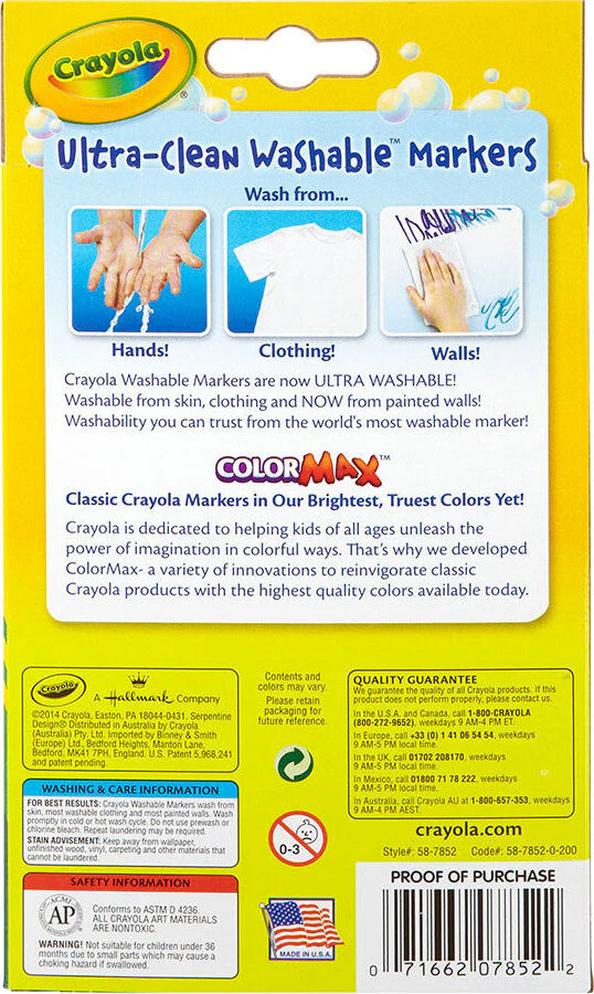 10 ct. Ultra-Clean Washable Classic - Fine Line - Color Max Markers - Image 4