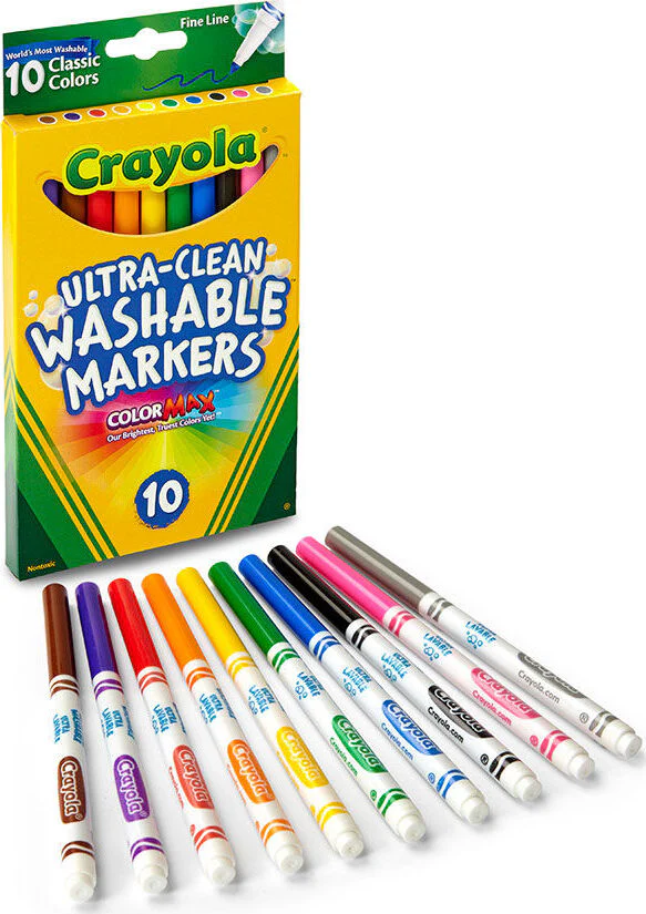 10 ct. Ultra-Clean Washable Classic - Fine Line - Color Max Markers - Image 5