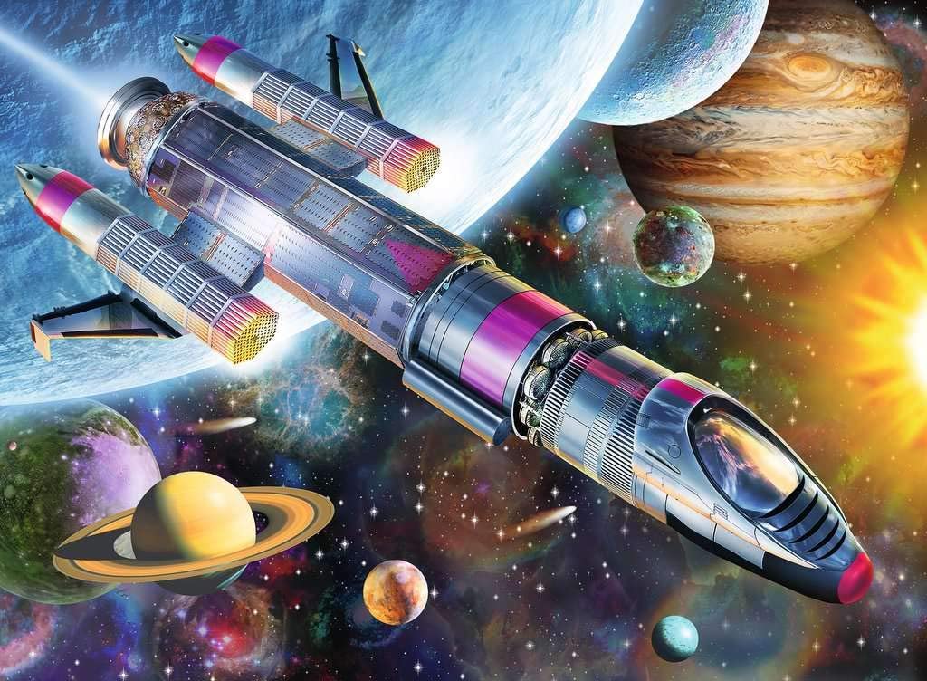 100 Pieces Puzzle Mission in Space - Image 2