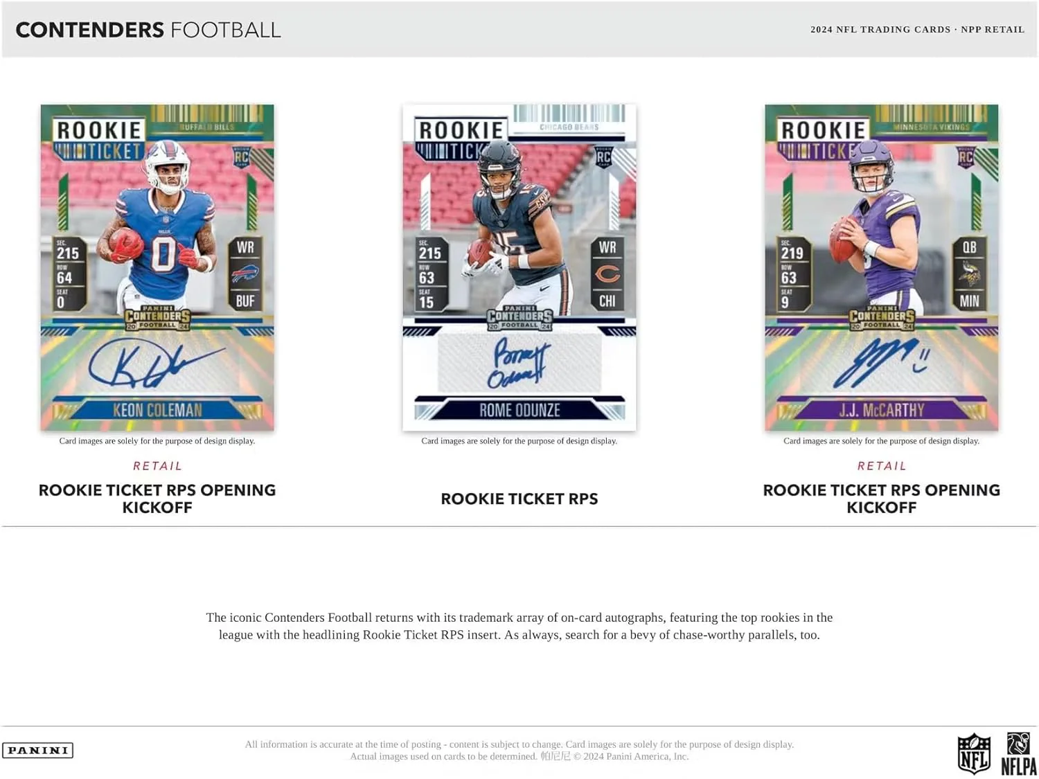 24(R)Panini Contenders Football Blaster - Image 2