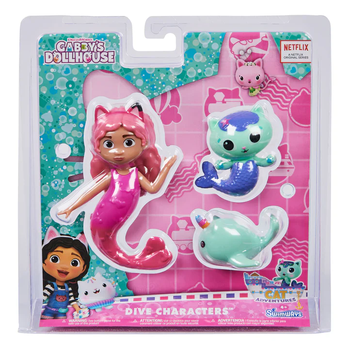 Gabbys Dollhouse Dive Characters