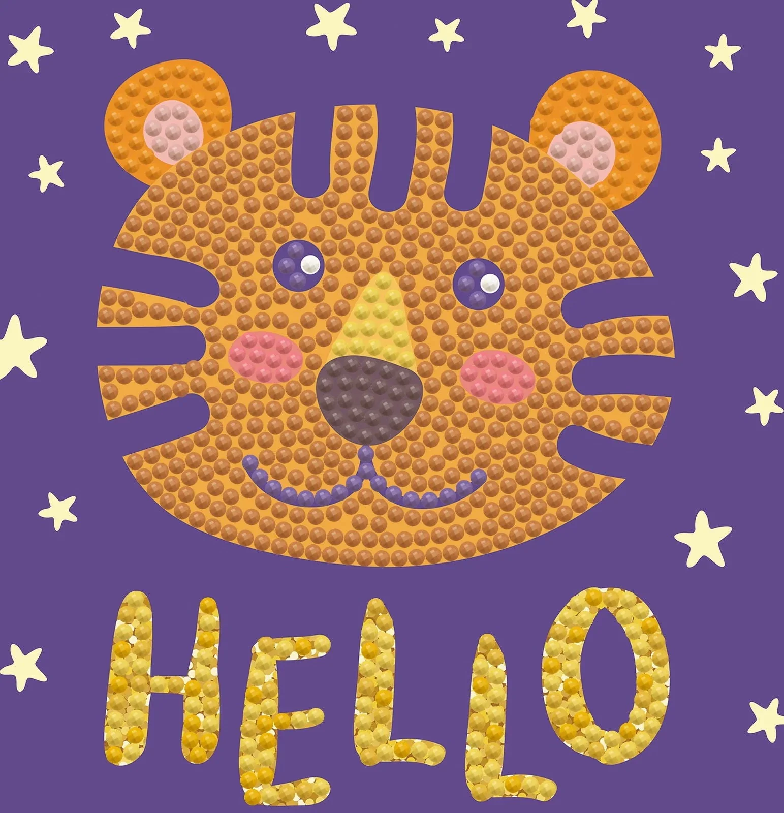 Hello Tiger Diamond Dots - Image 2
