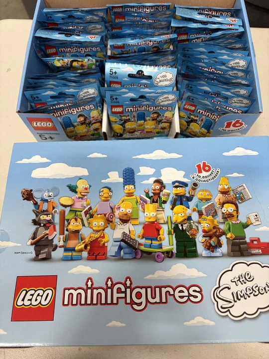 Minifigures Simpsons : 71005 : Complete 60 Piece Original Retail Box - Image 2