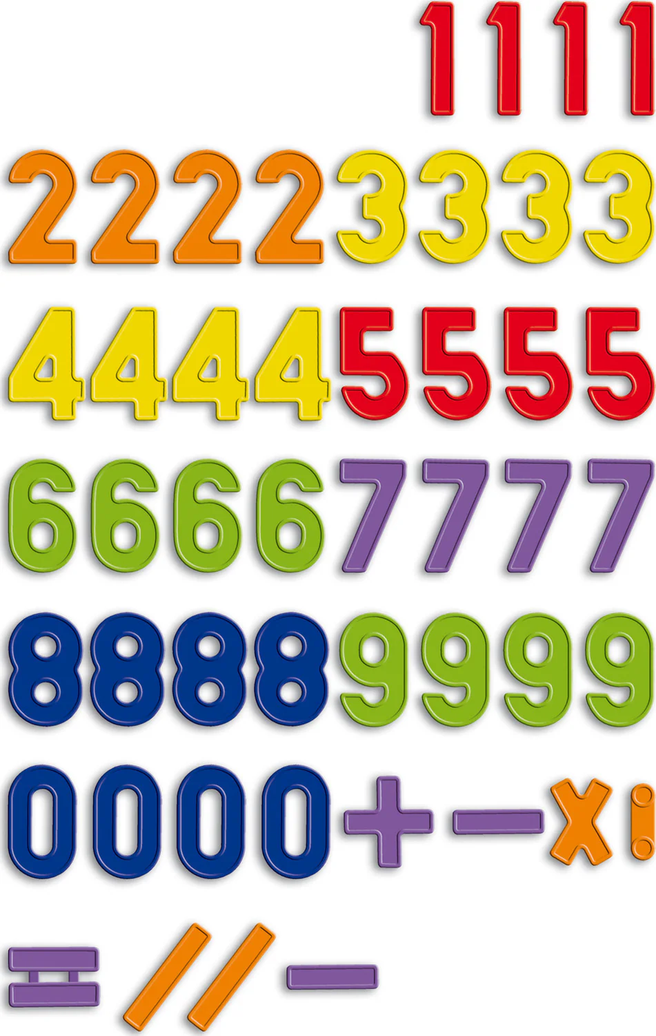 123 Magnetic Numbers - Numbers Refill - Image 2