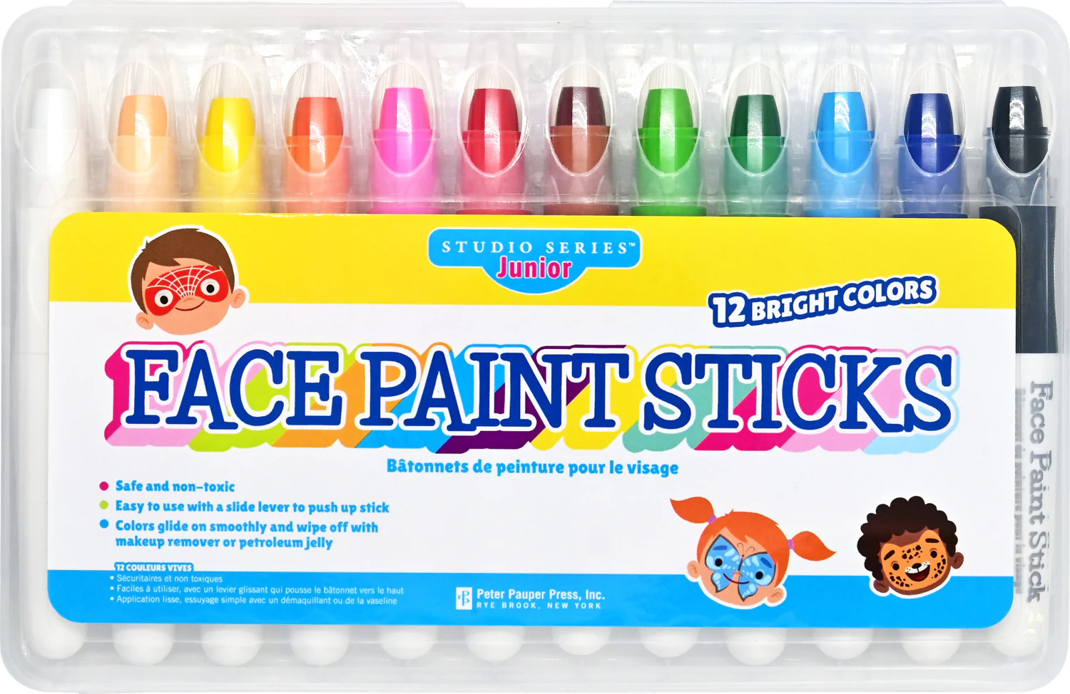 12pk Studio Series Junior Face Paint