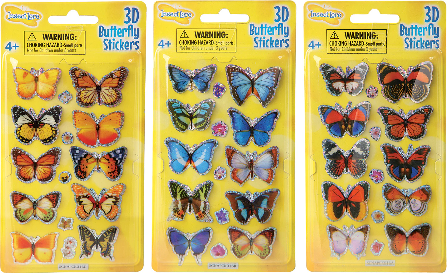 3D Butterfly Stickers (assorted) - Image 4