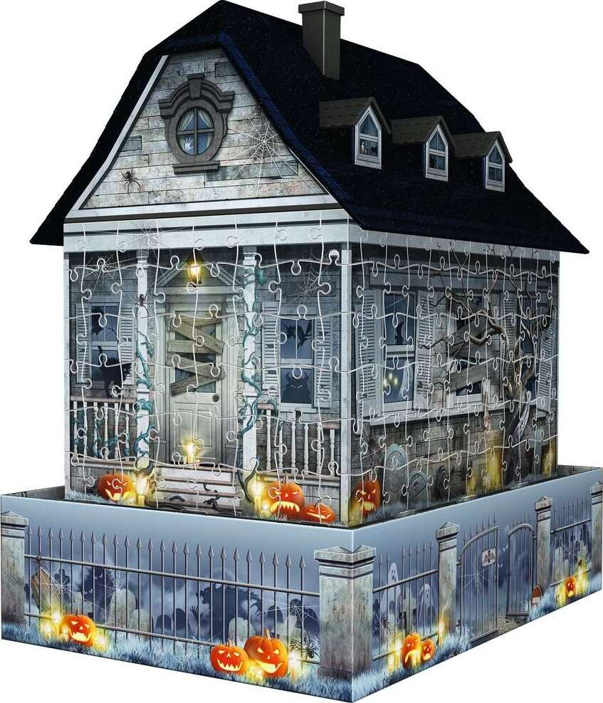 3D Puzzle Haunted House (216 pc puzzle-buildings) - Image 2