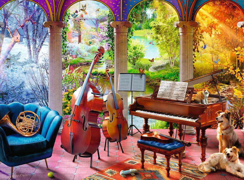4 Seasons in Music Puzzle (100 pc) - Image 2