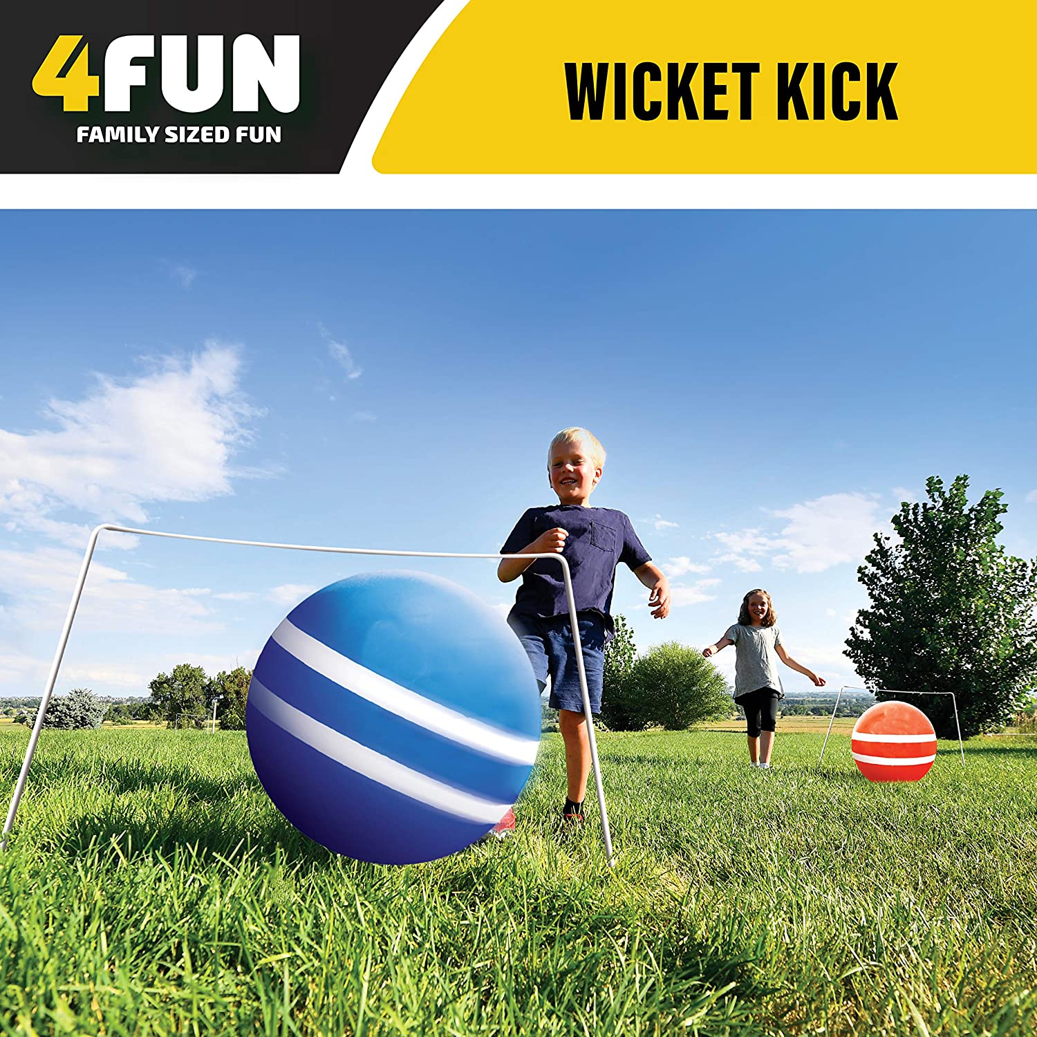 4Fun Wicket Giant Kick Croquet - Image 6