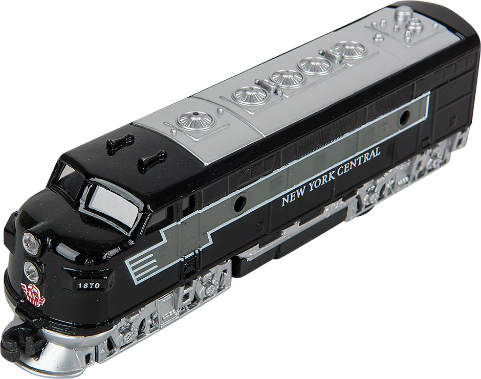 6.5" Die-cast Pull Back Classic Loco Diesel Train - Image 5