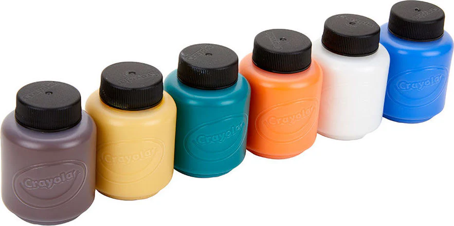 6 Count Pumpkin Paint Set - Autumn Colors - Image 3