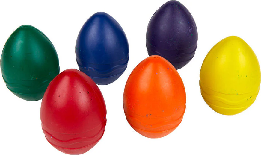 6 Count Washable Palm-Grasp Crayons - Image 2