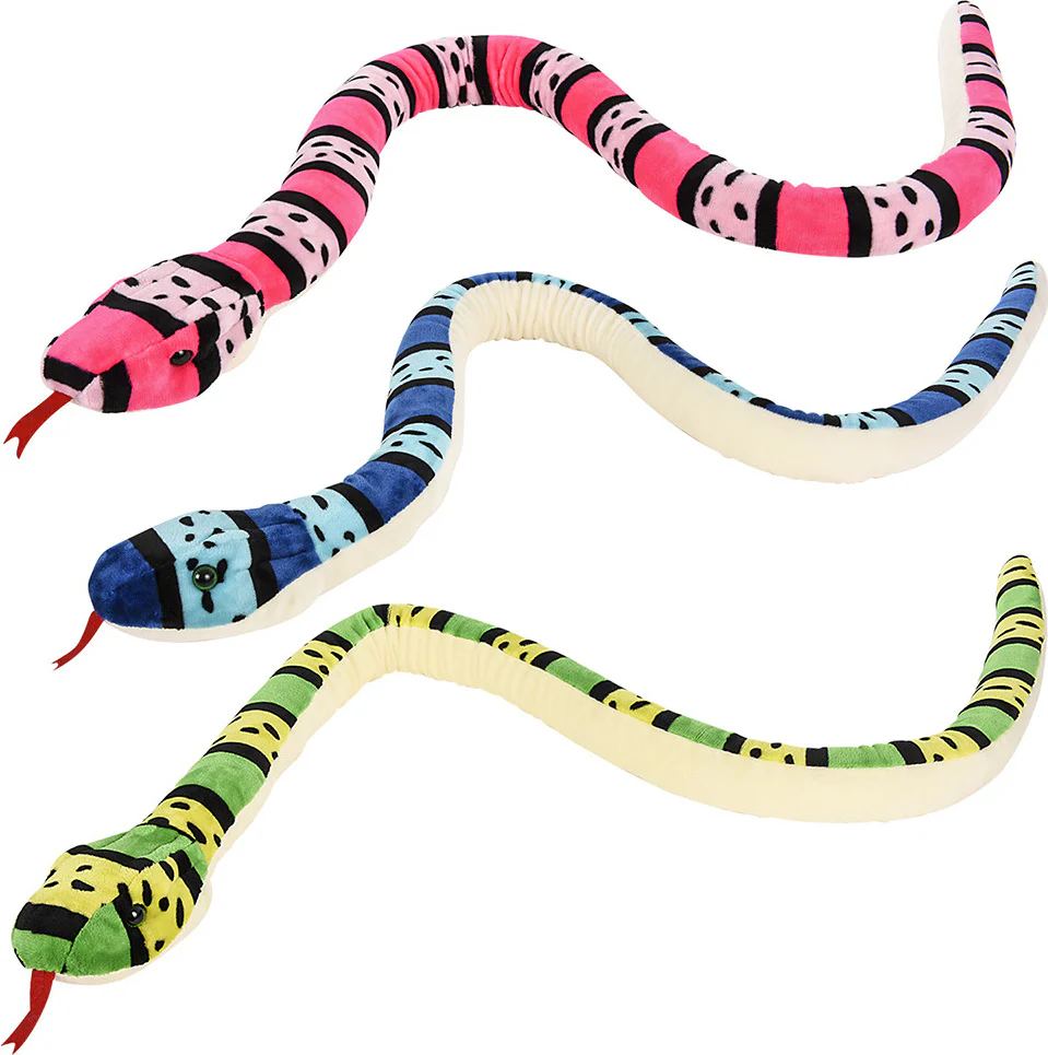 67" Snake Assortment Plush - Image 3