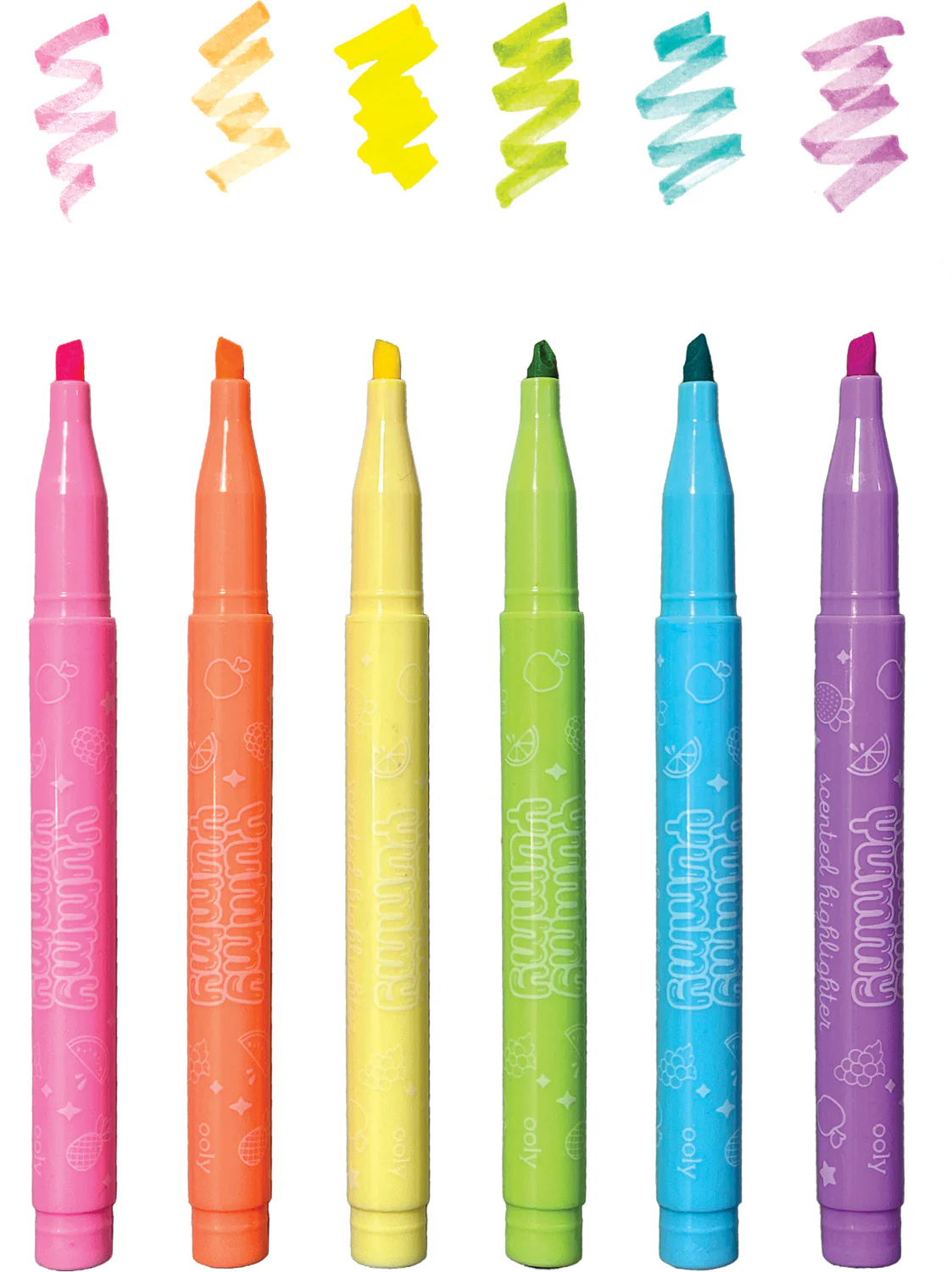 Yummy Yummy Scented Pastel Highlighters - 6 pk - Image 3