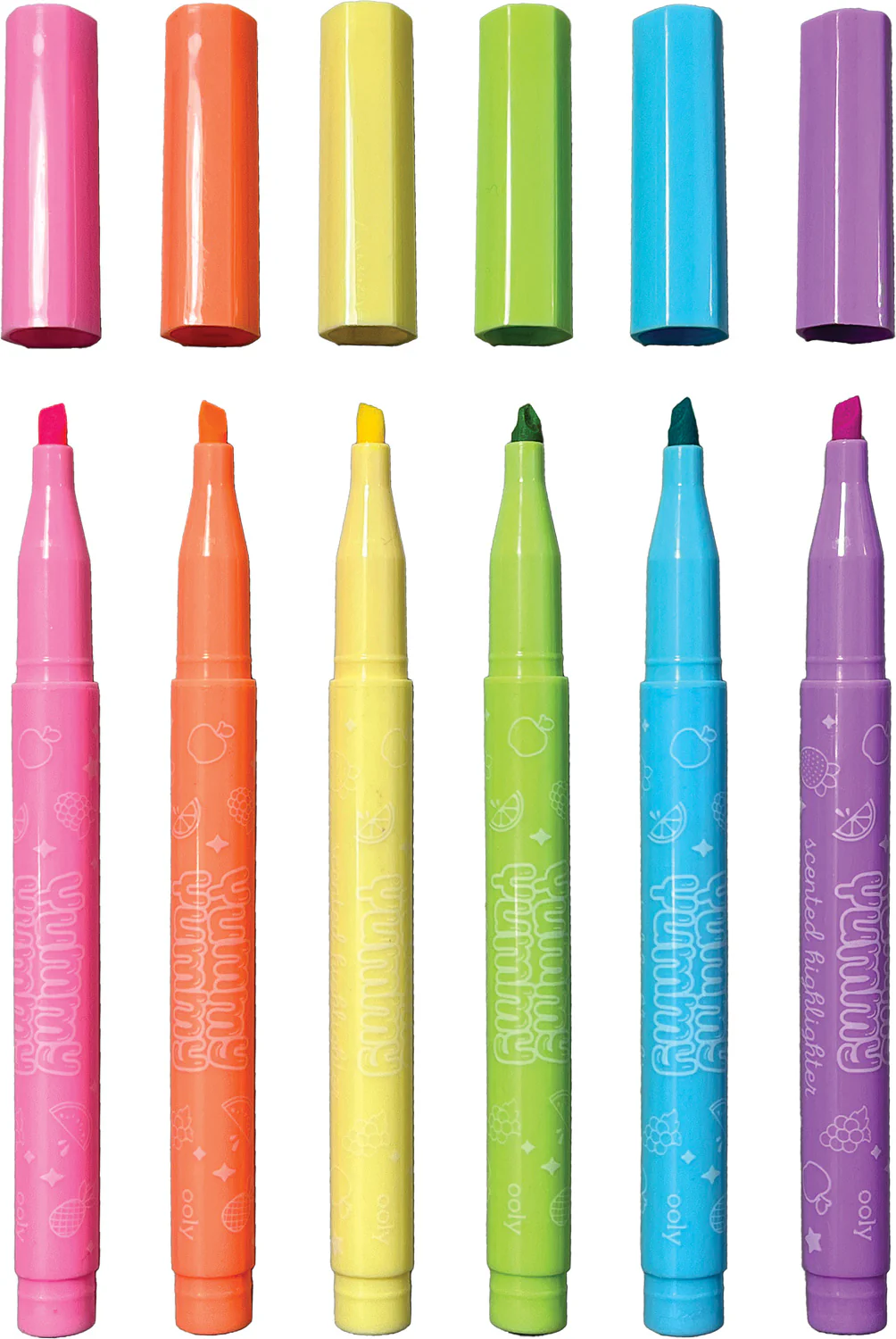Yummy Yummy Scented Pastel Highlighters - 6 pk - Image 4