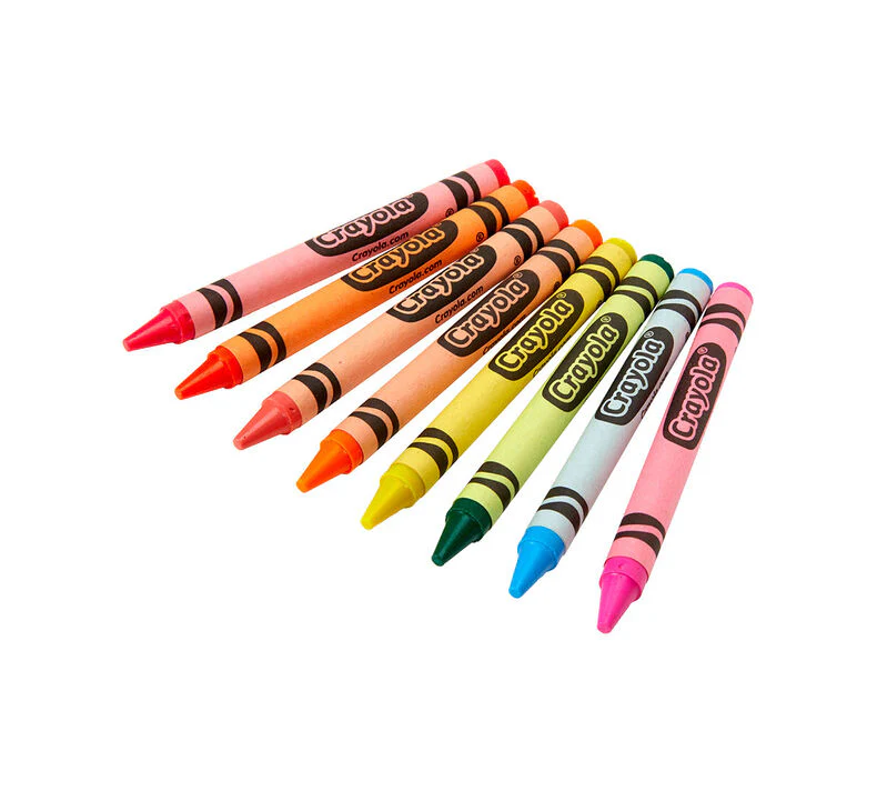 8 Pack Neon Crayons - Image 3
