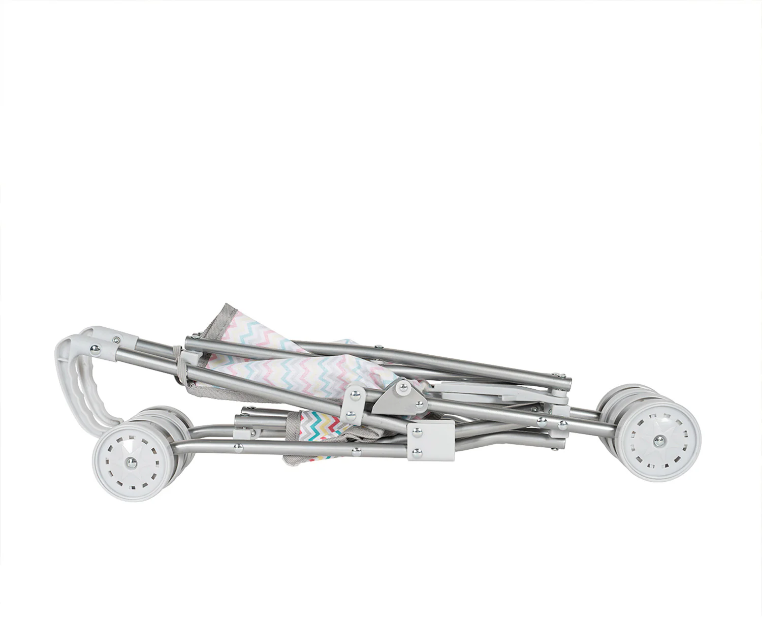 Adora Zig Zag Rainbow Umbrella Mini Doll Stroller - Image 3