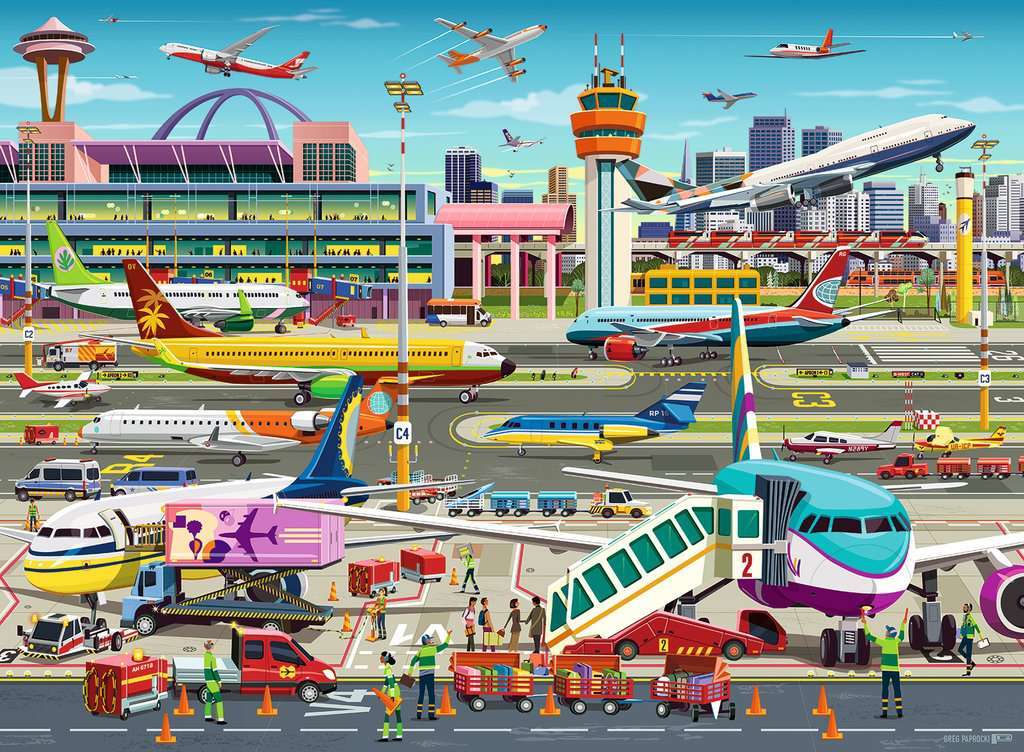Airport Central 150 Pc Puzzle - Image 2