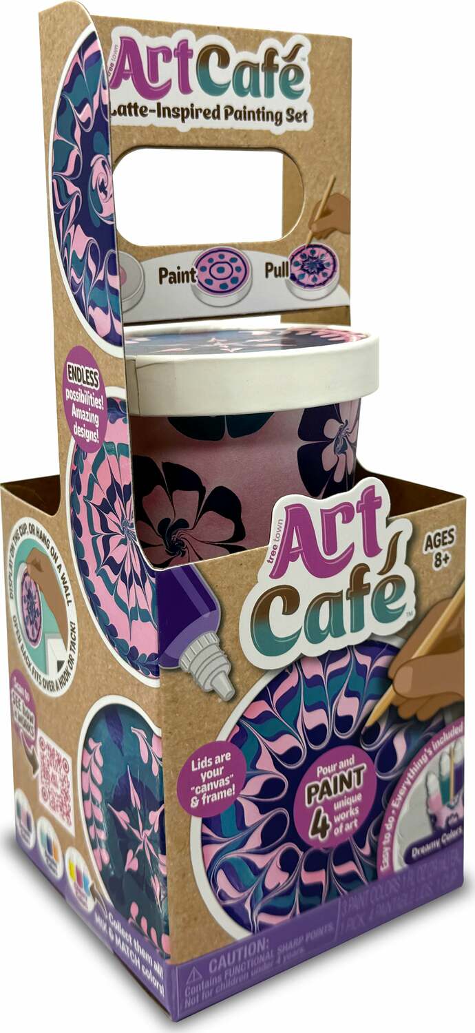 Art Café Latte-Inspired Painting Set - Dreamy Colors - Image 5
