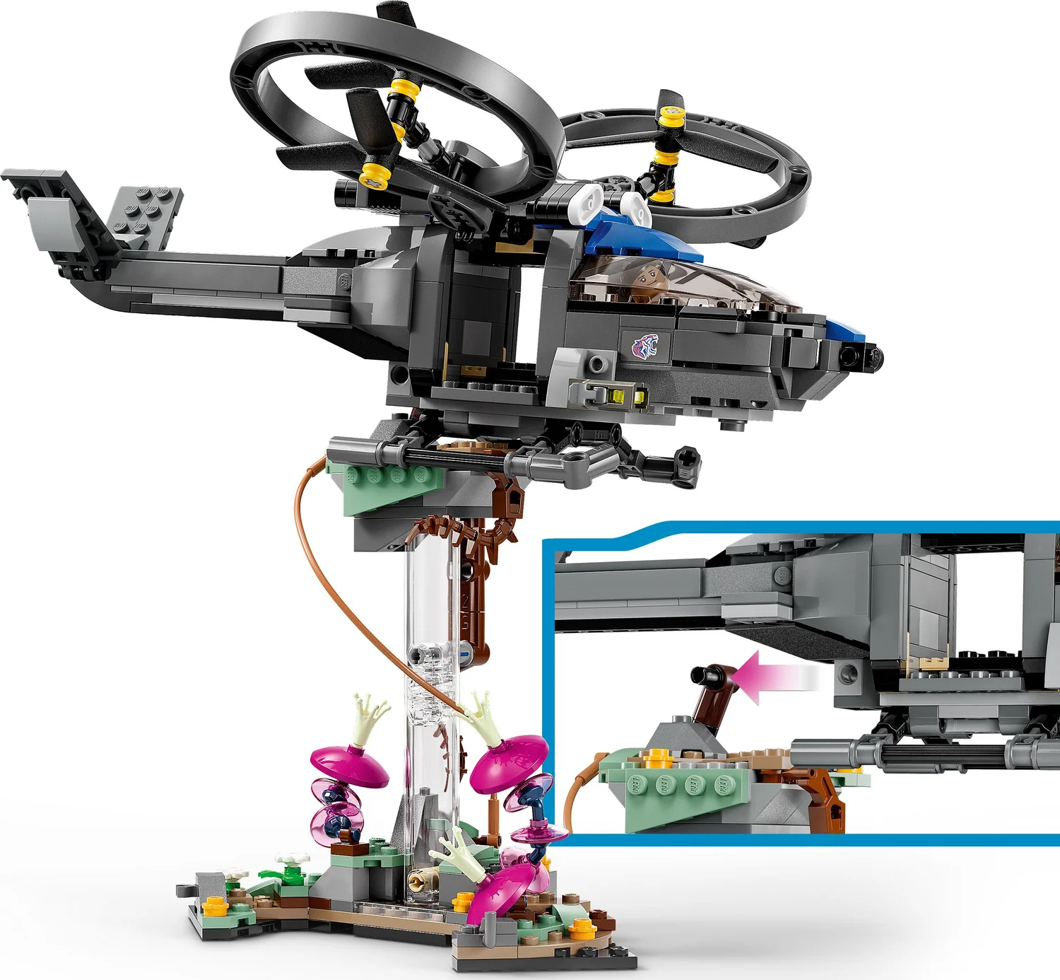 LEGO® Avatar Floating Mountains: Site 26 &amp; RDA Samson 75573 - Image 4