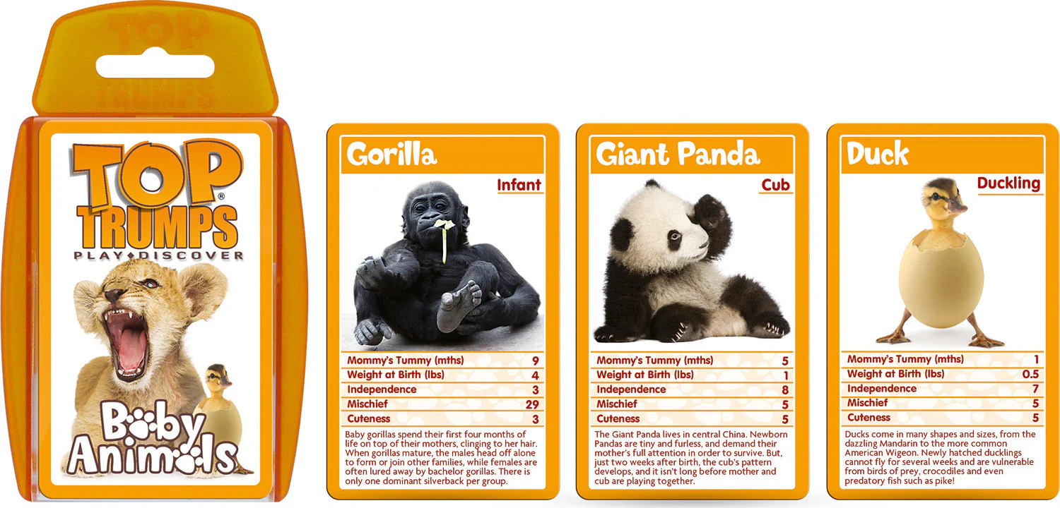 Baby Animals Top Trumps - Image 2