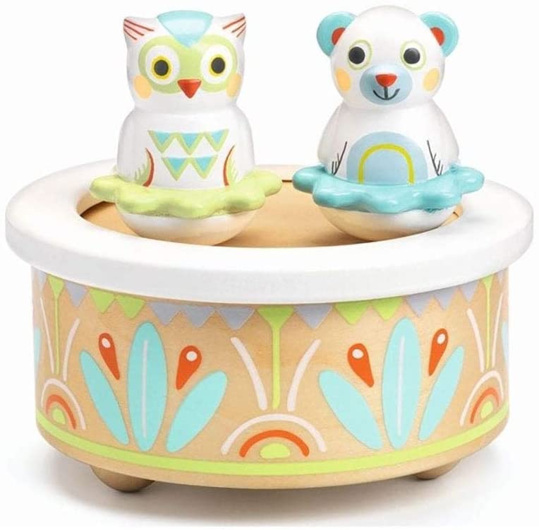 Baby White Music Box