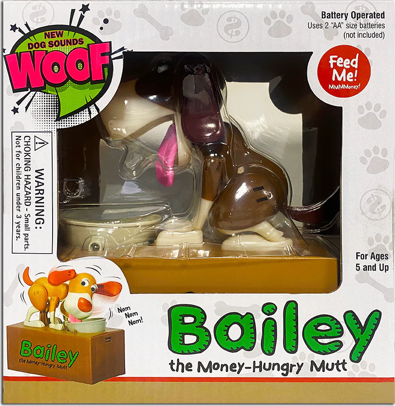 Bailey the Money Hungry Mutt With Sound - Image 2
