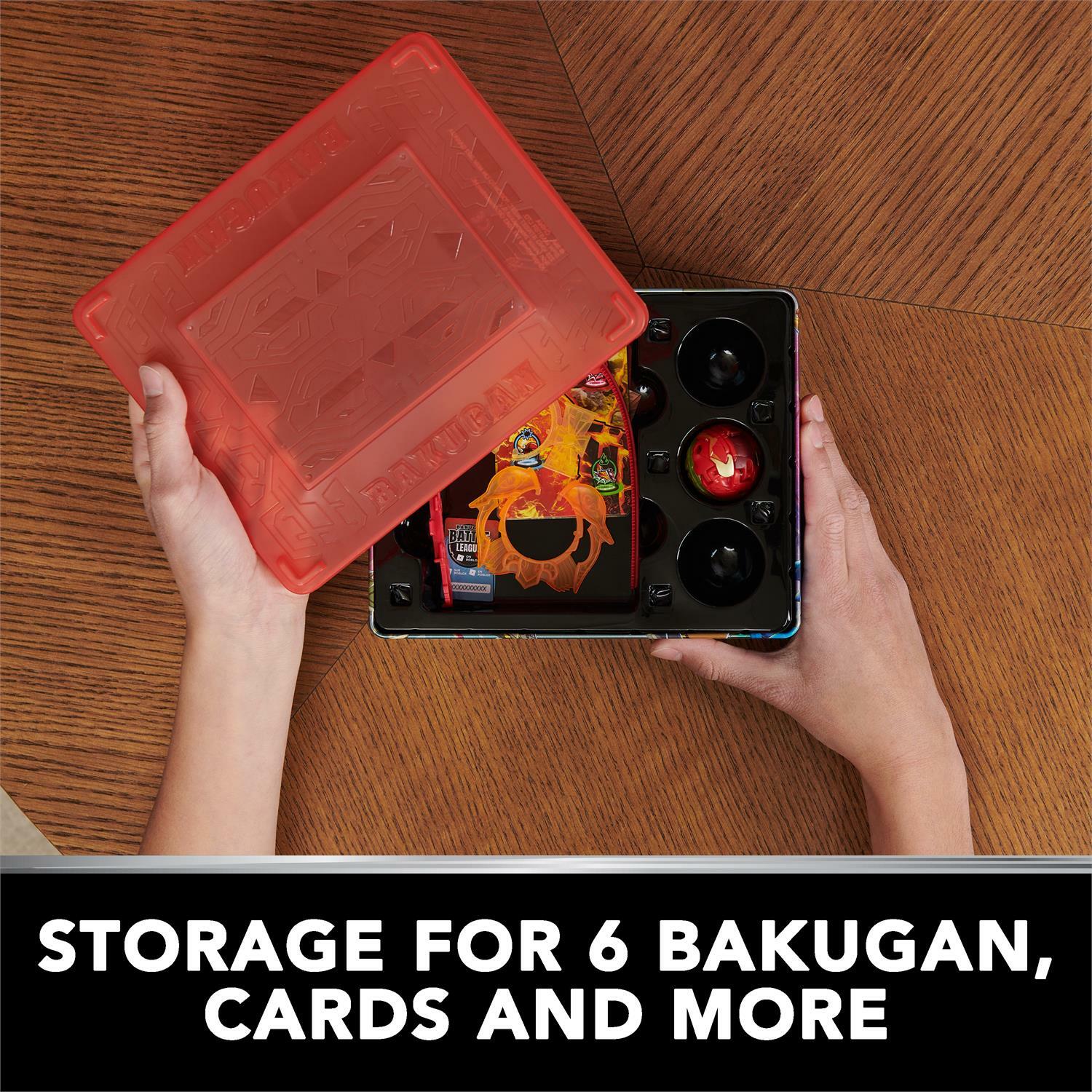 Bakugan Baku-Tin with Special Attack Mantid - Customizable - Spinning Action Figure and Toy Storage - Image 5