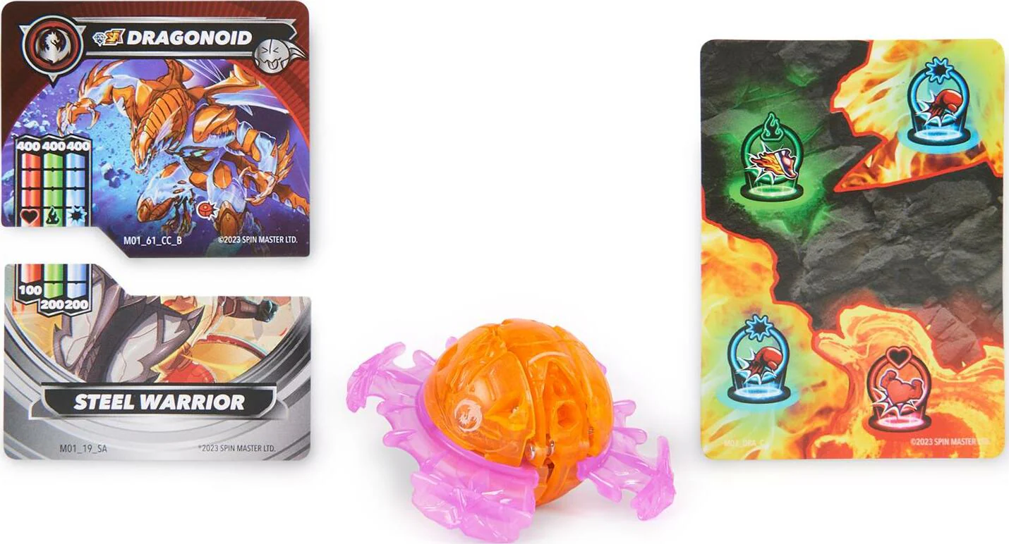 Bakugan Brawl Zone Compact Playset with Special Attack Dragonoid - Image 5