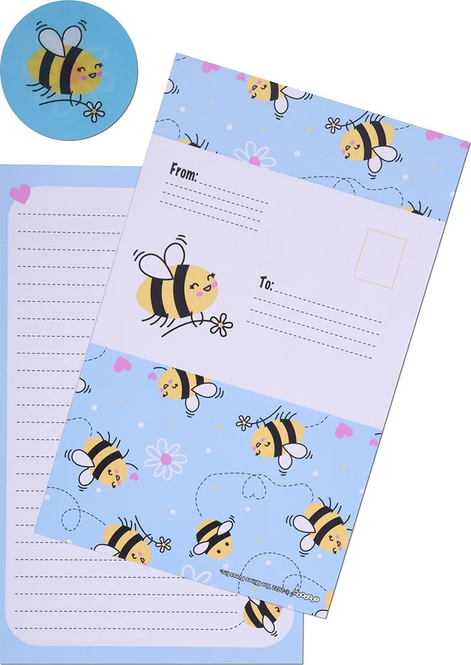 Bee Loved Foldover Cards