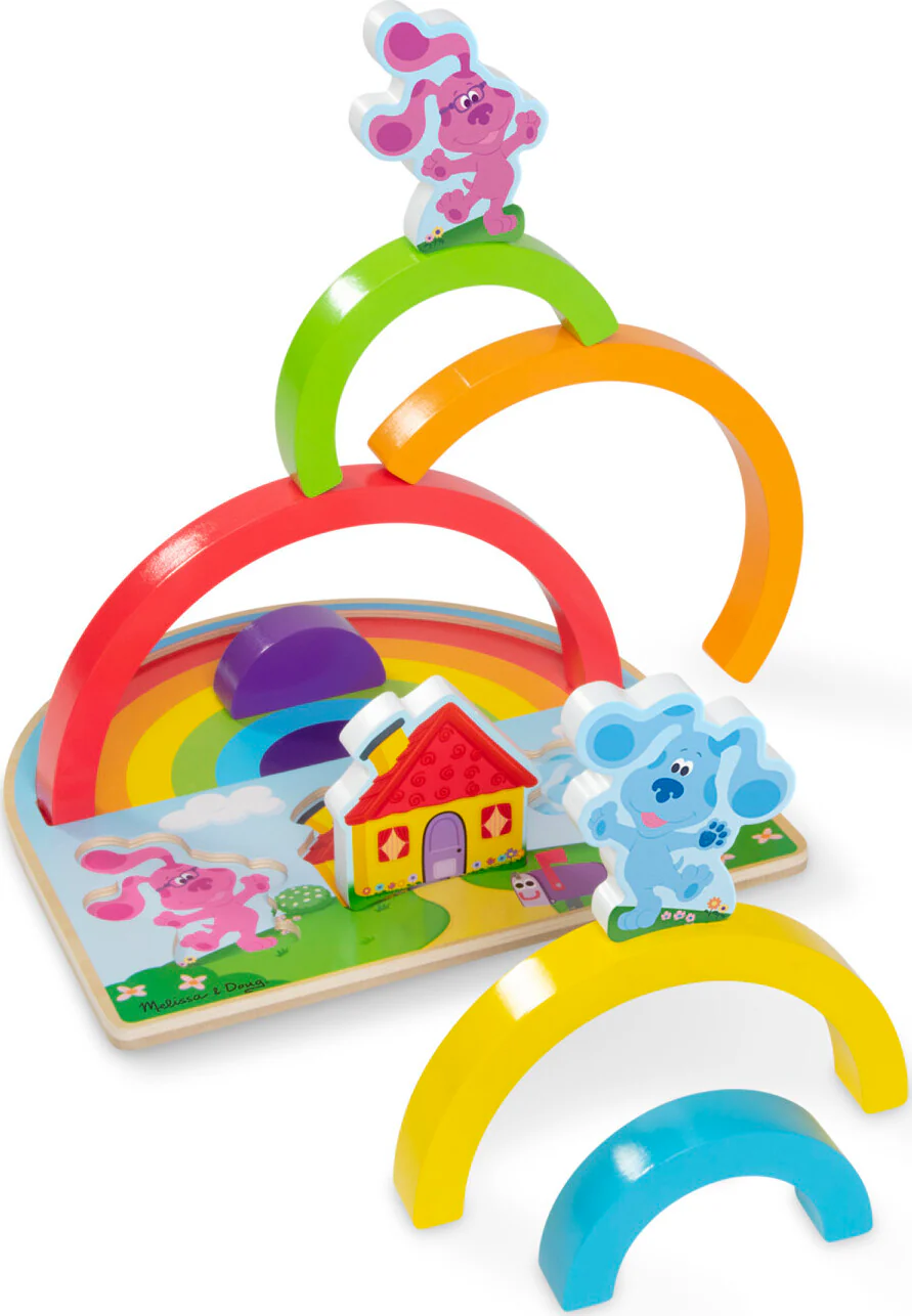 Blues Clues Rainbow Stacker Puzzle - Image 2