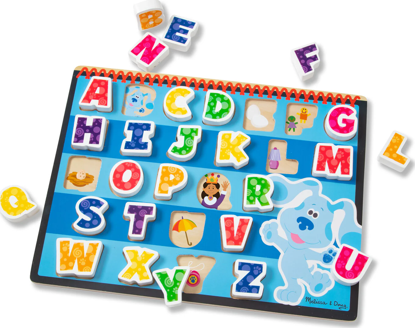 Blues Clues & You Wooden Chunky Puzzle - Alphabet - Image 2