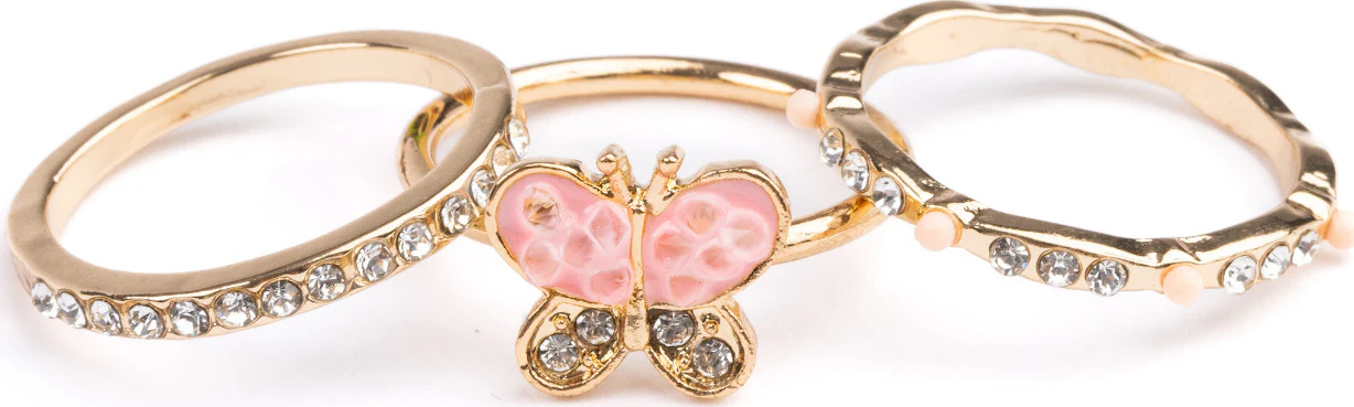 Boutique Chic Butterfly Garden Rings (Small) - Image 2