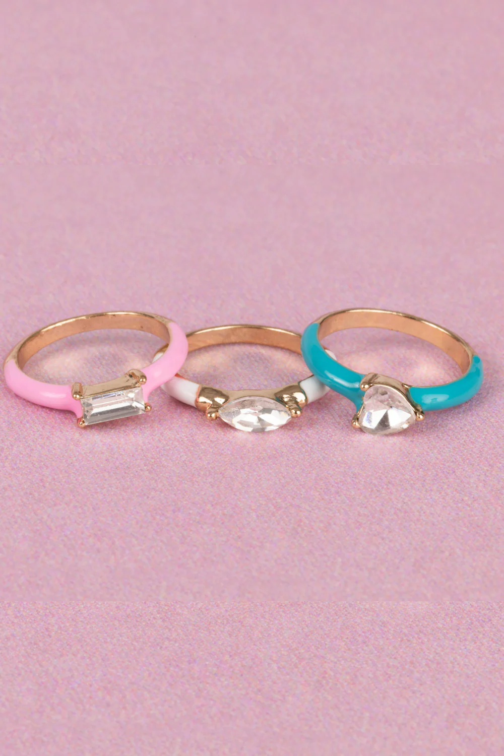 Boutique Chic Crystal Cool Rings (Small)