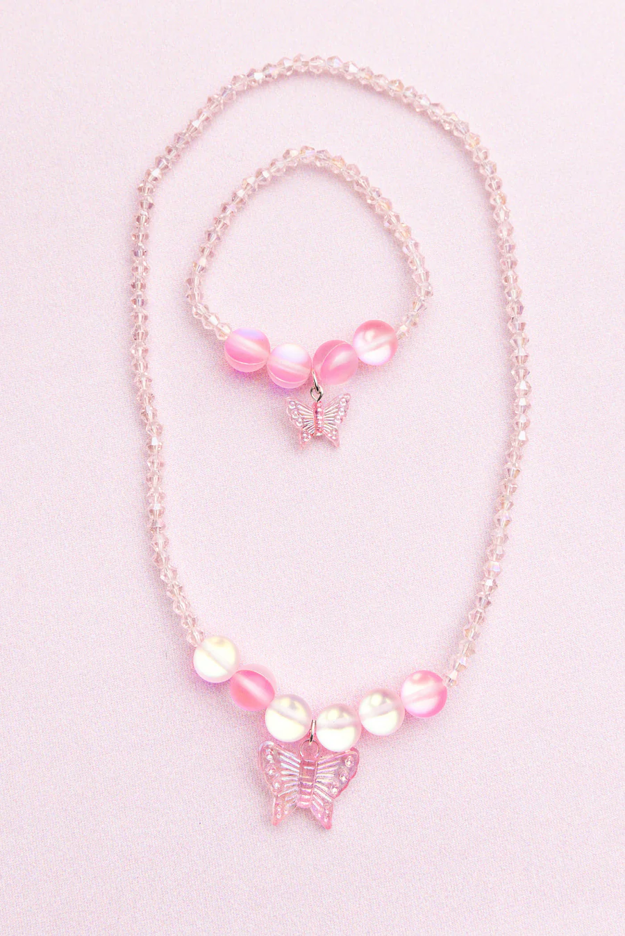 Boutique Holo Pink Crystal Bracelet - Image 2