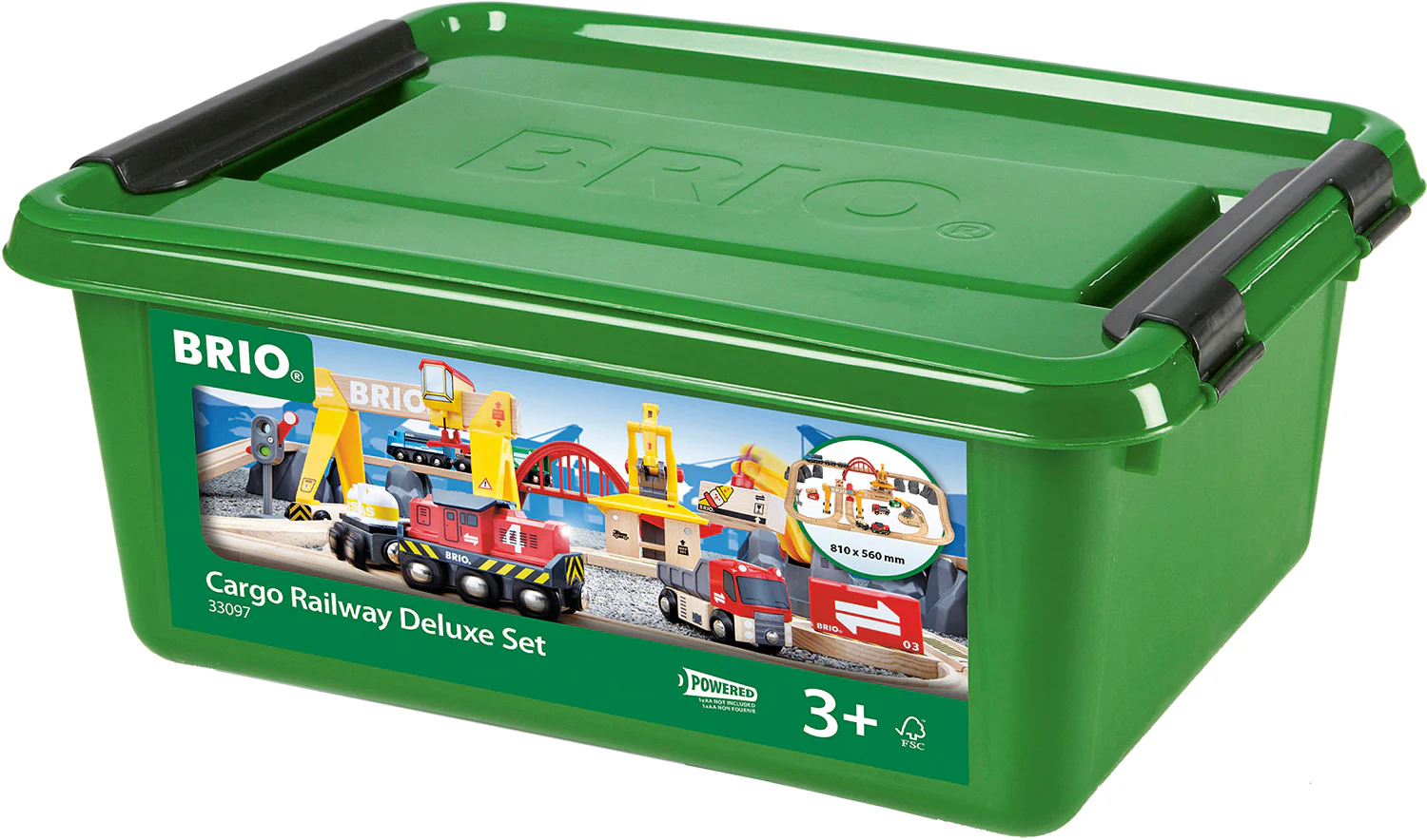 BRIO Cargo Railway Deluxe Set - Image 3