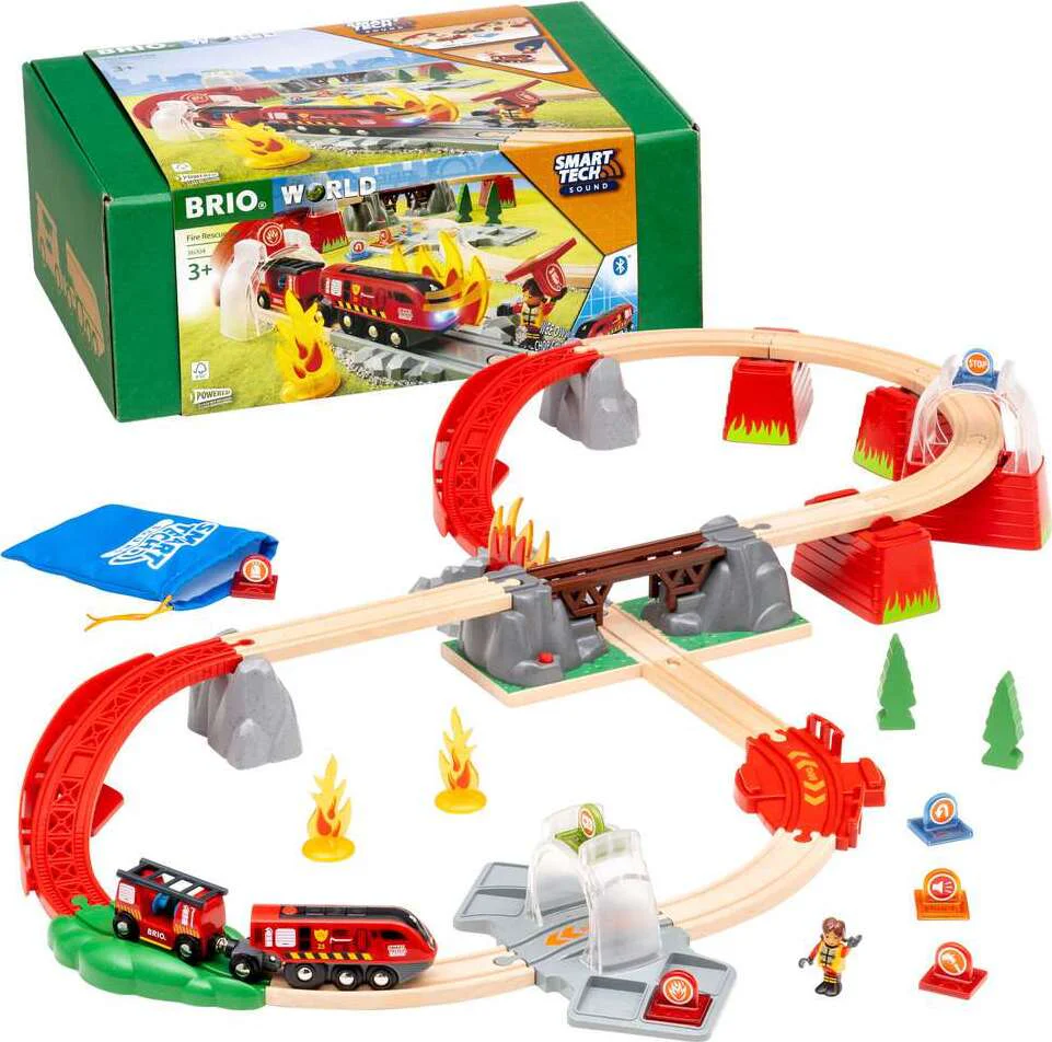 BRIO Fire Rescue Set Smart Tech Sound - Image 4