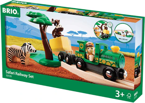 BRIO Safari Railway Set