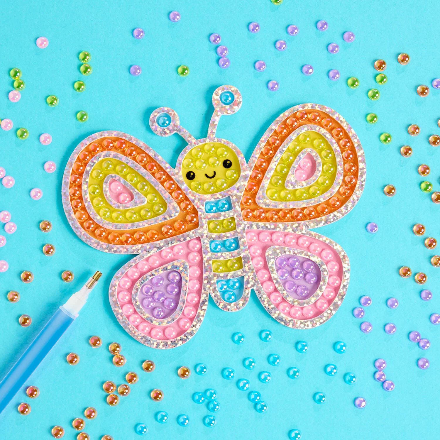 Bubble Gems Super Sticker Butterfly - Image 5