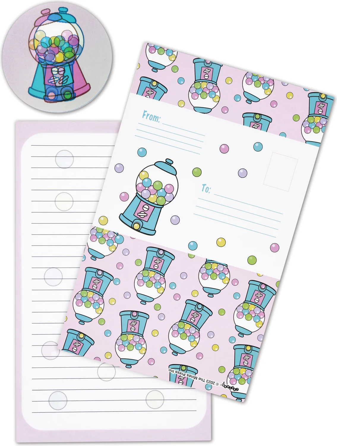 Bubble Gum Fun Foldover Cards - Image 3