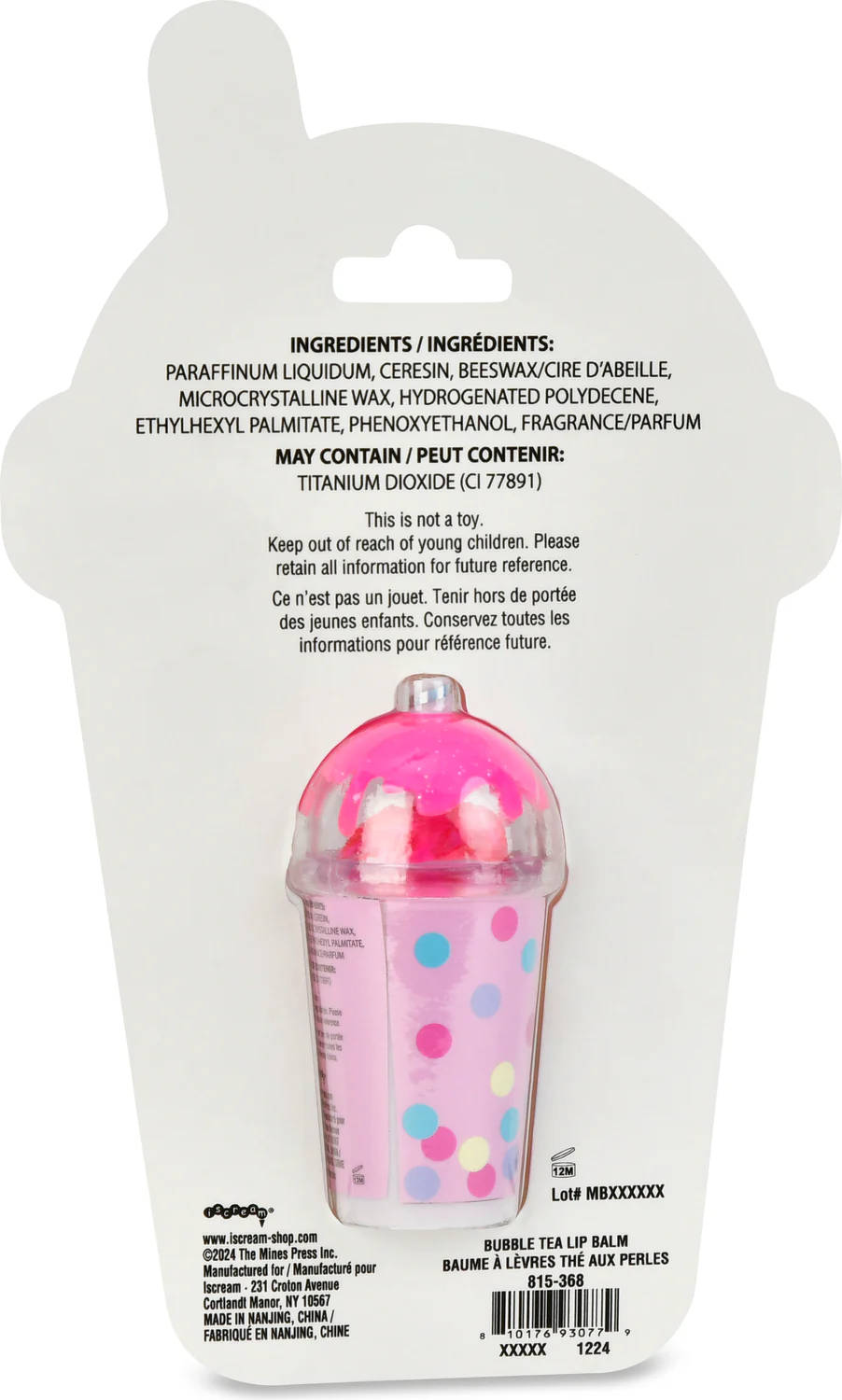 Bubble Tea Lip Balm - Image 2