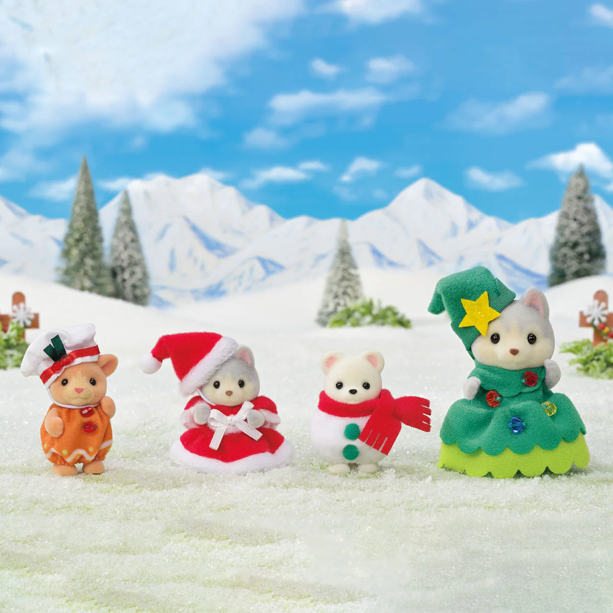 Calico Critters Happy Christmas Friends - Image 3