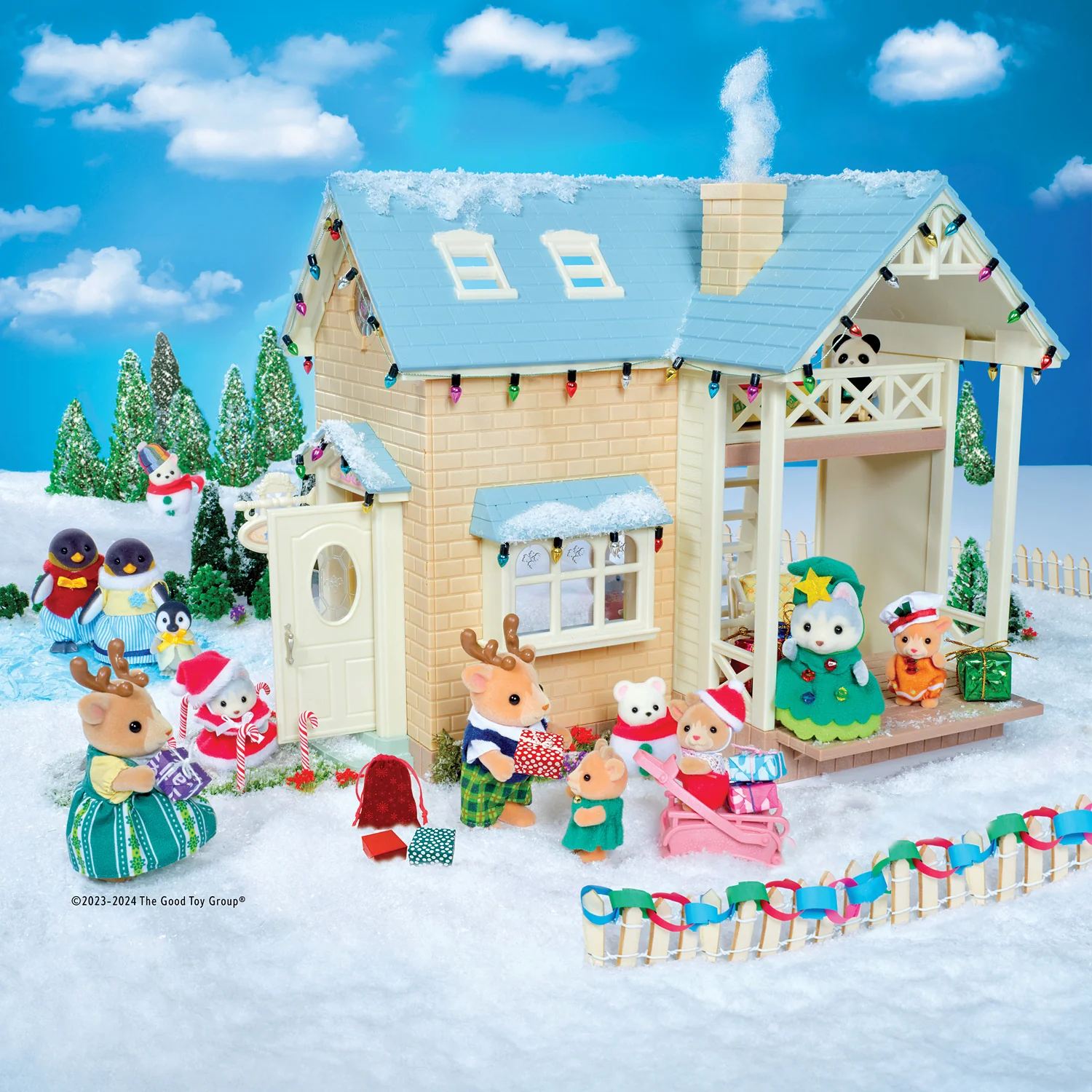Calico Critters Happy Christmas Friends - Image 4