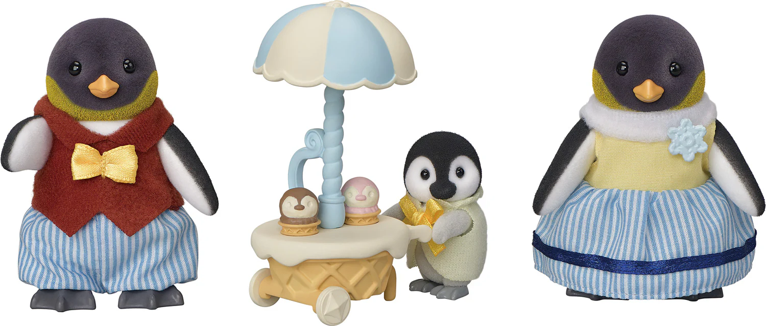 Calico Critters Penguin Family - Image 4