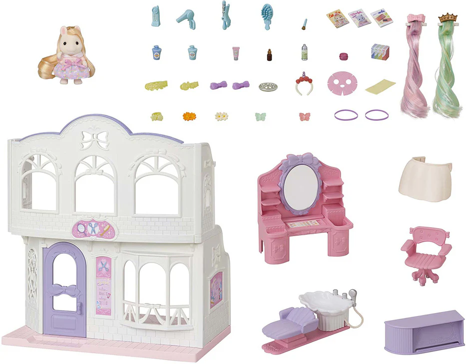 Calico Critters Pony's Stylish Hair Salon - Image 5