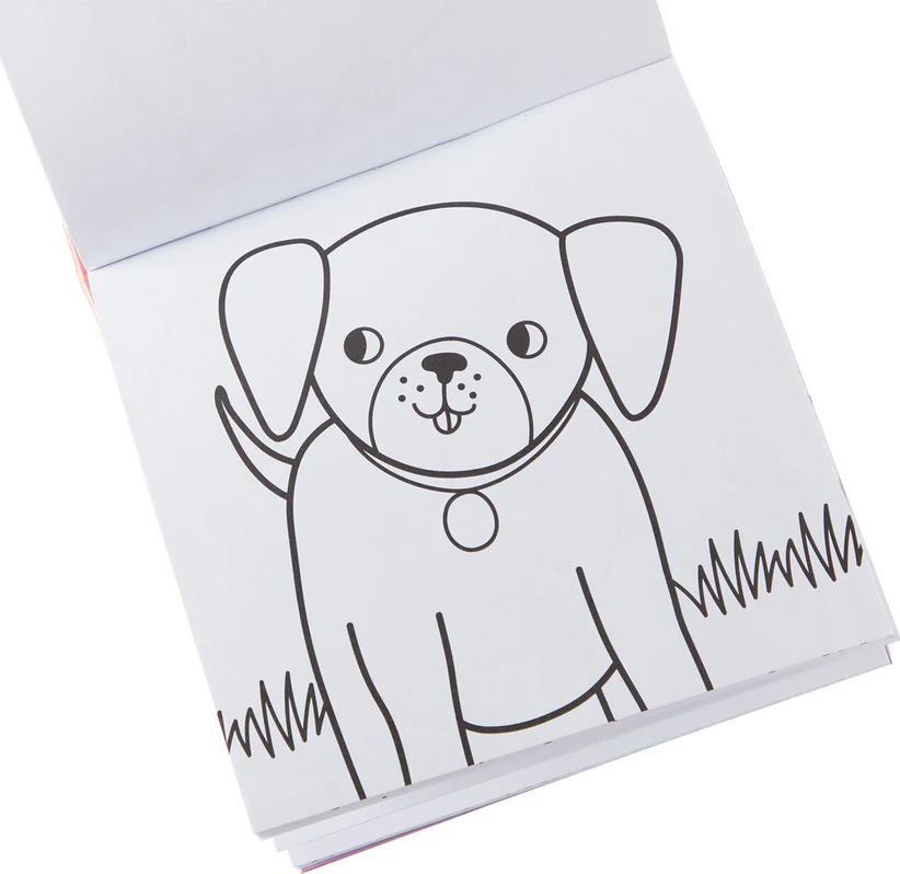 Carry Along Coloring Book Set - Pet Pals - Image 2