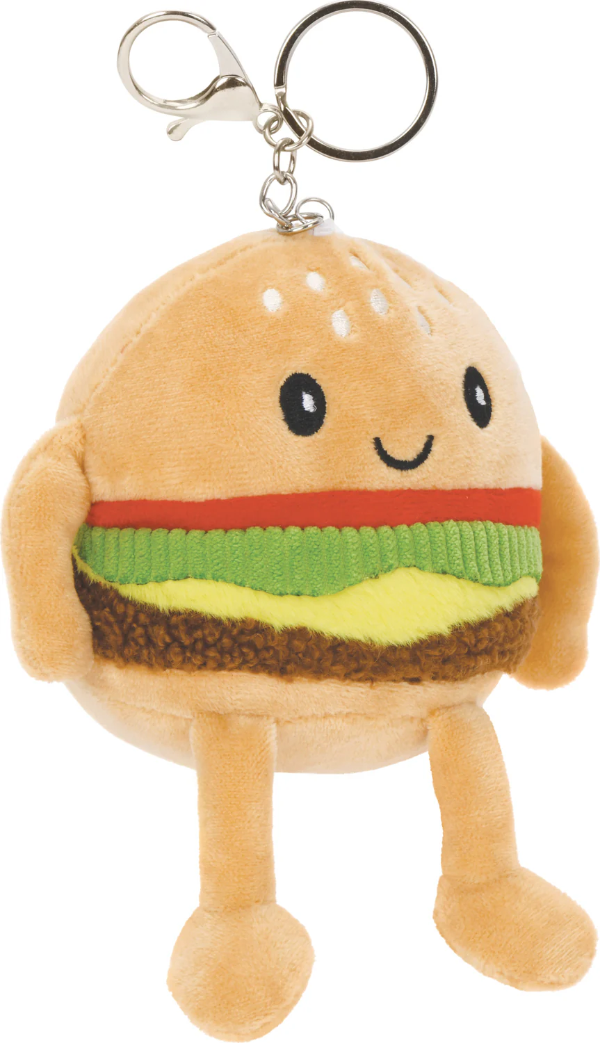 Cheesy the Burger Bag Buddy Plush - Image 2