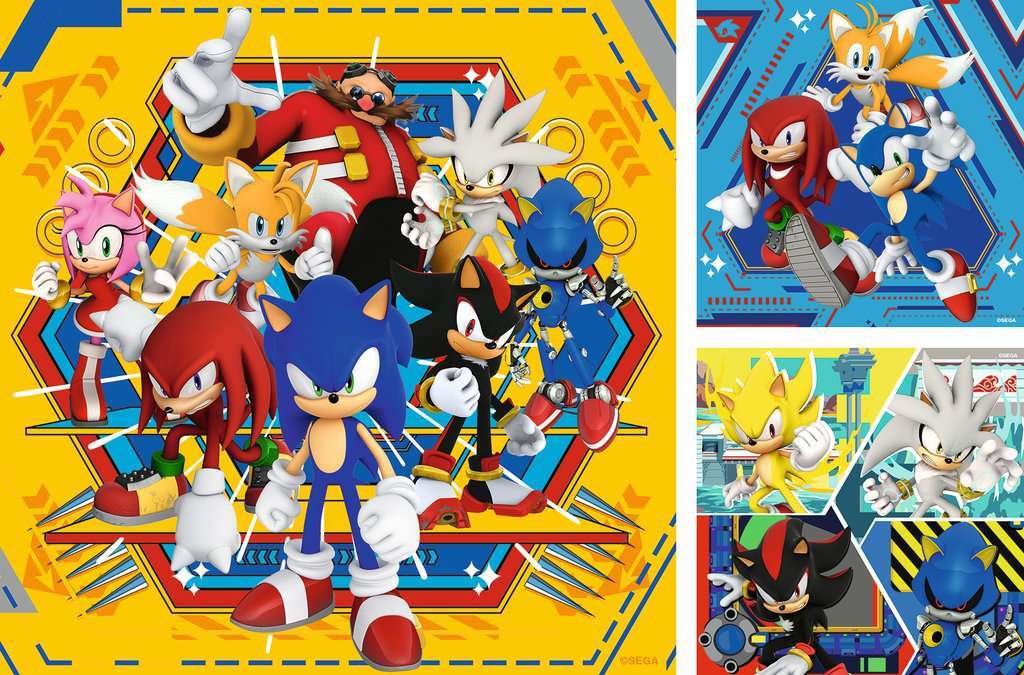 Children's Jigsaw Puzzle Sonic the Hedgehog - 49 Pieces Puzzle - Image 2