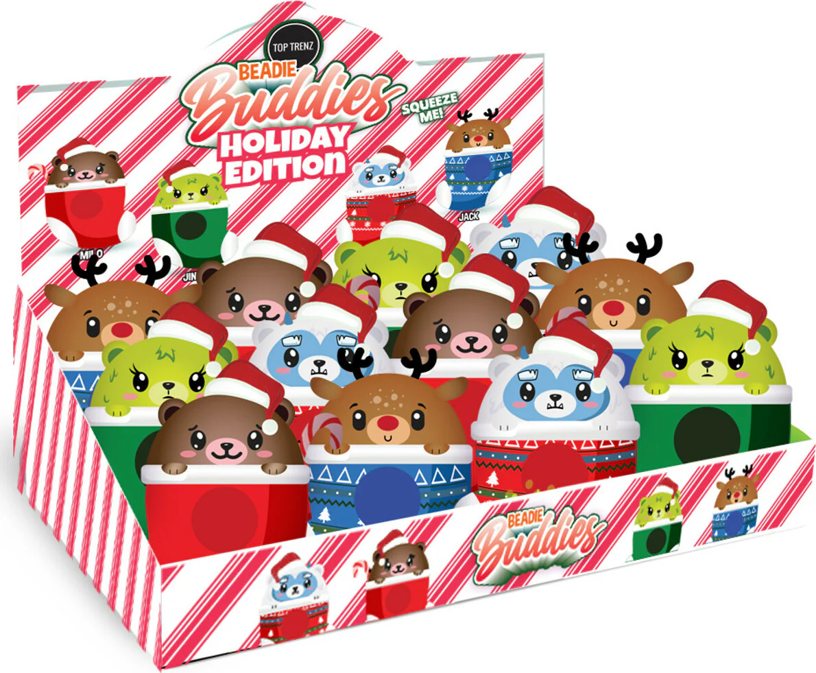 Christmas Collection - Sensory Beadie Buddies Squishy Toys - Image 2